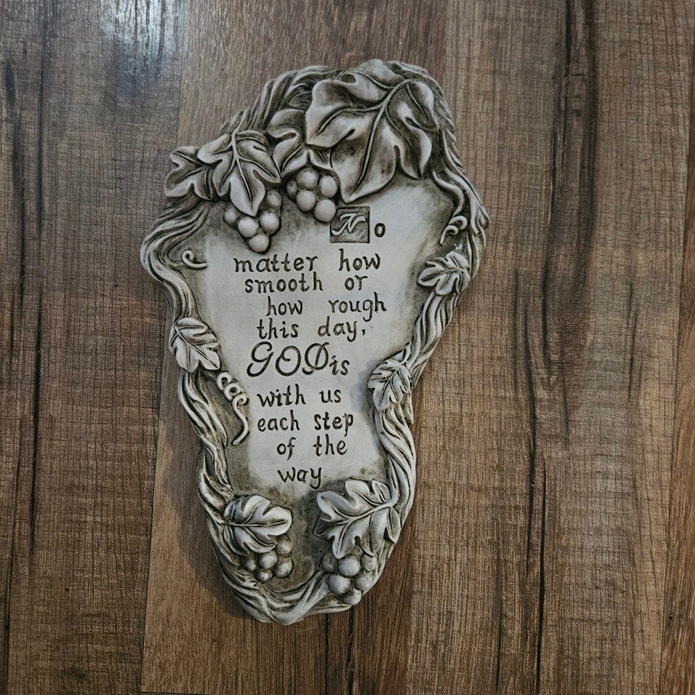 GOD is with us Inspirational quote Vine‎ Grapes Wall Decor